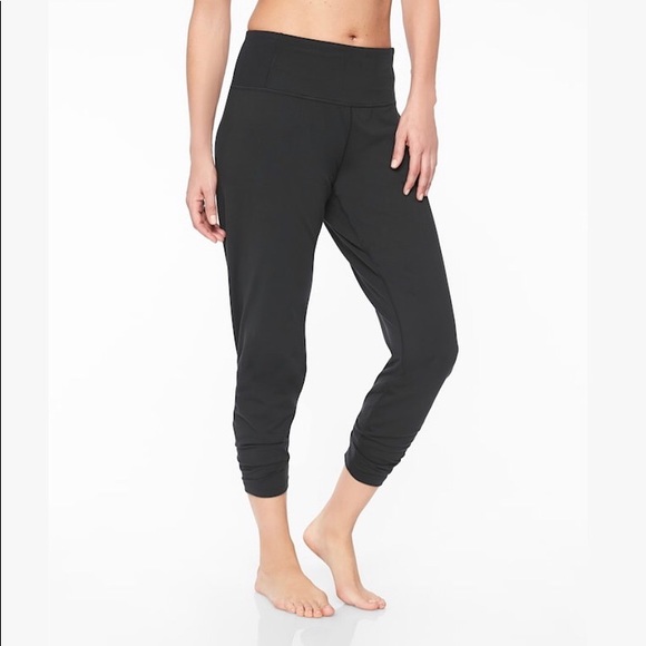 Athleta Pants - Athleta | Barre Cinch Pant Black Yoga Pilates